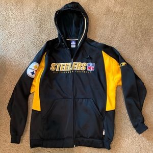 Pittsburgh Steelers full zip hooded jacket